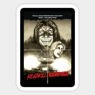 Roadkill Rampage Poster Sticker